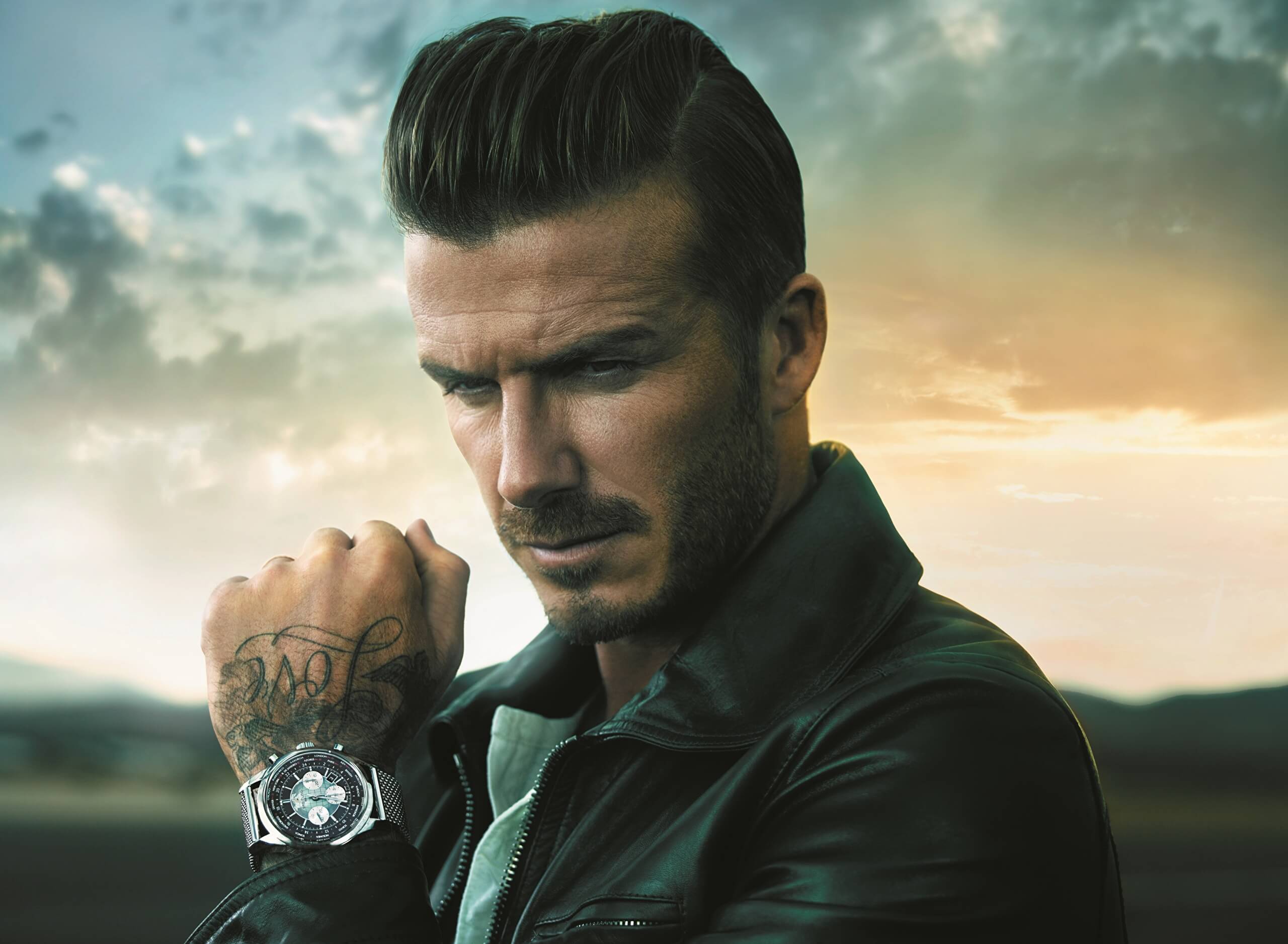 David Beckham Beck’s Comb-Over Hairstyle