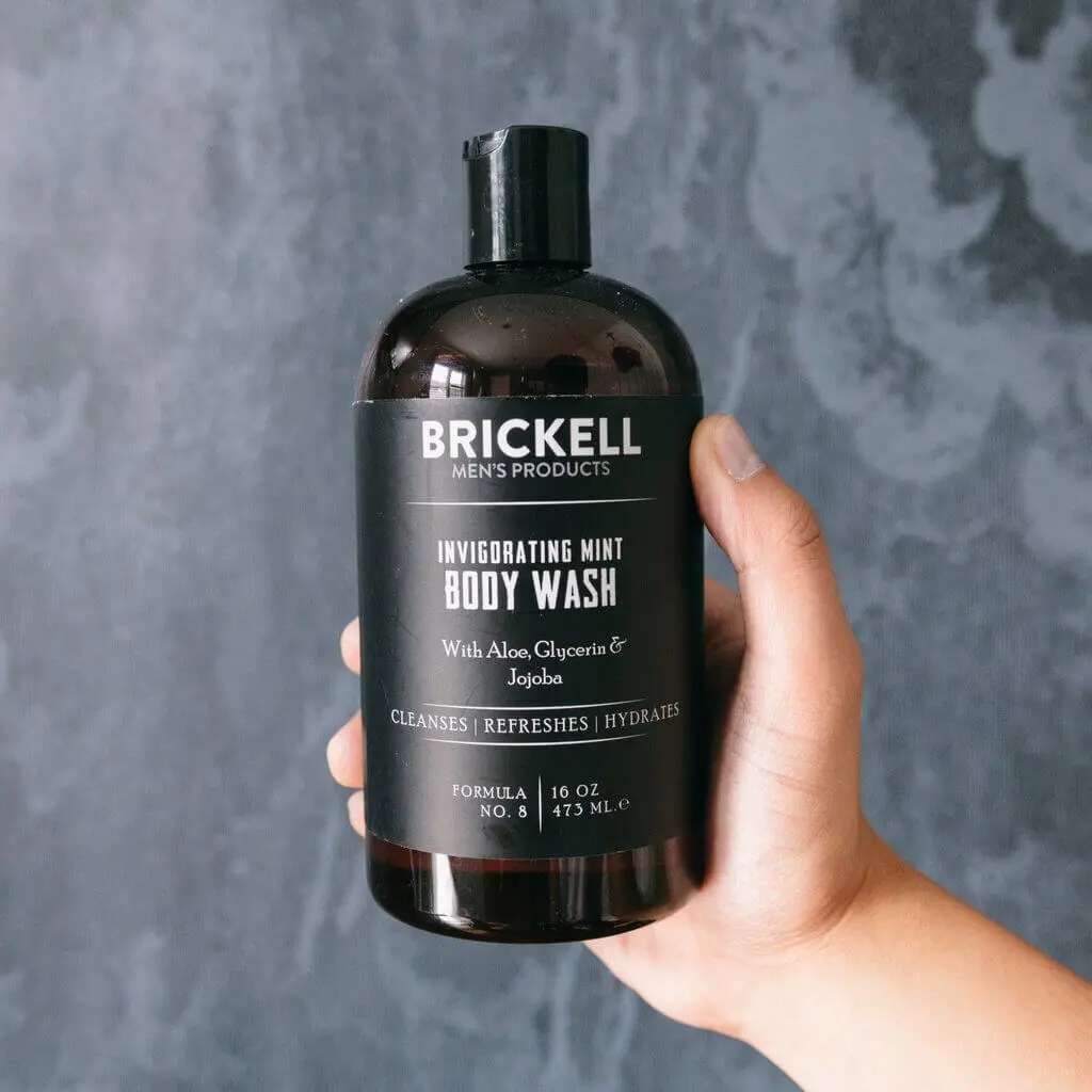 Brickell Men's Invigorating Mint Body Wash
