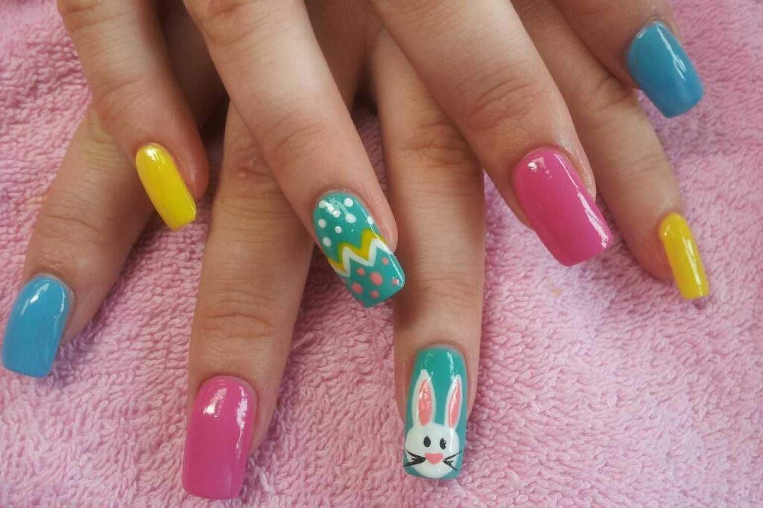 easter nail art design 2021