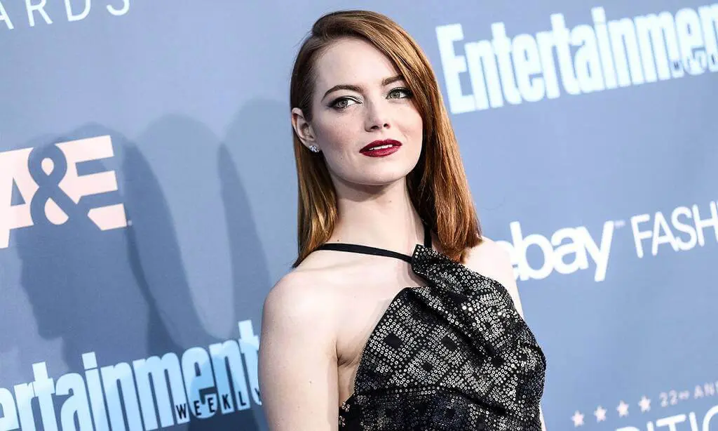 Emma Stone With Red hair