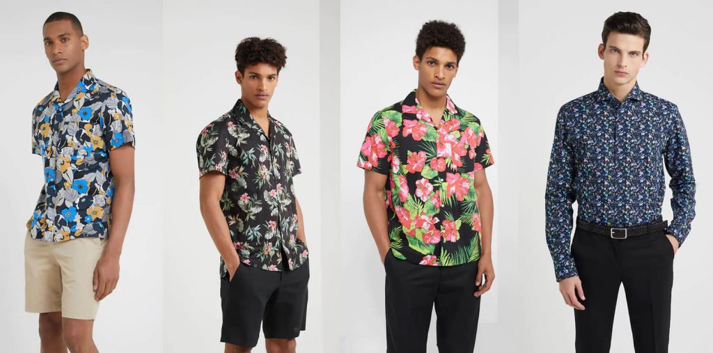 Men's Floral Shirts