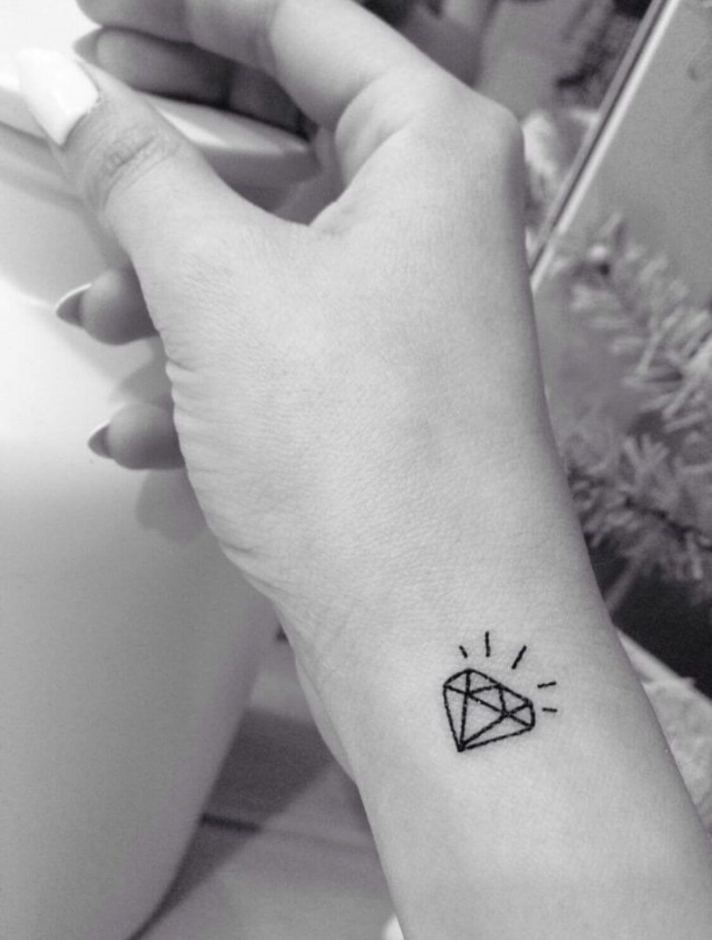 Diamond Tattoo - small tattoo ideas