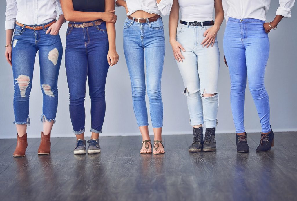 declutter Blue Jeans from wardrobe 