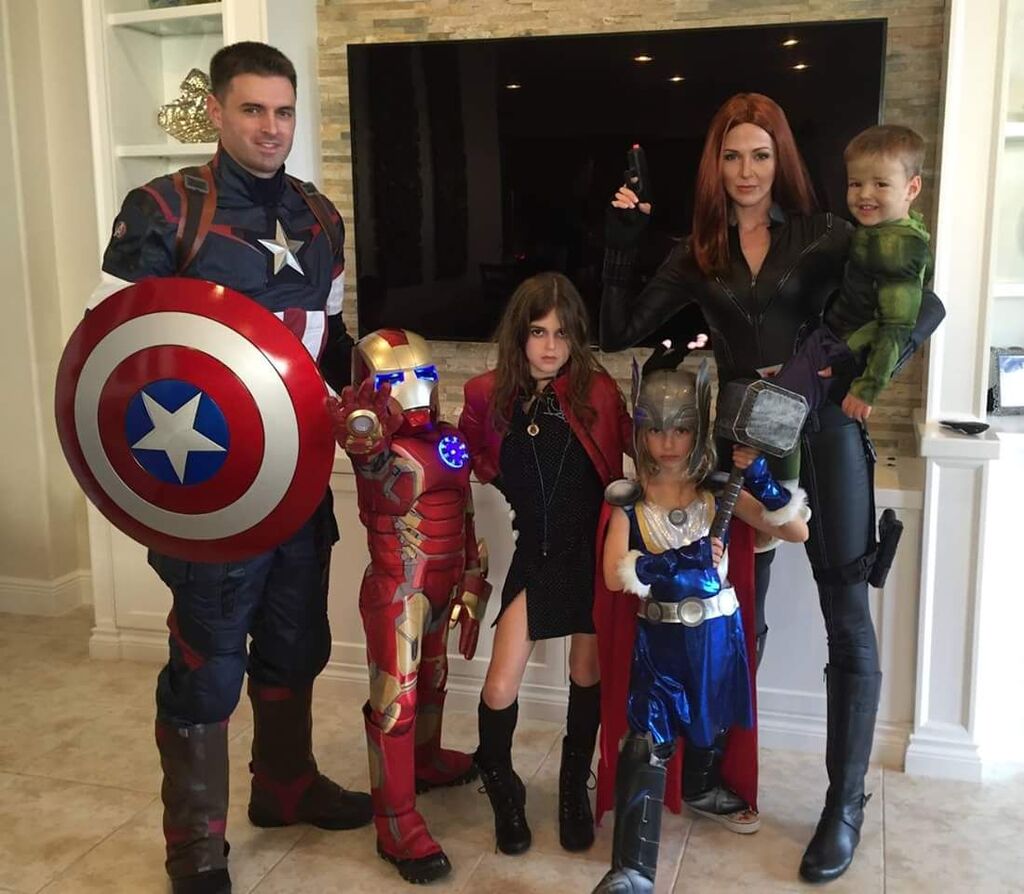 The Avengers Family Costume