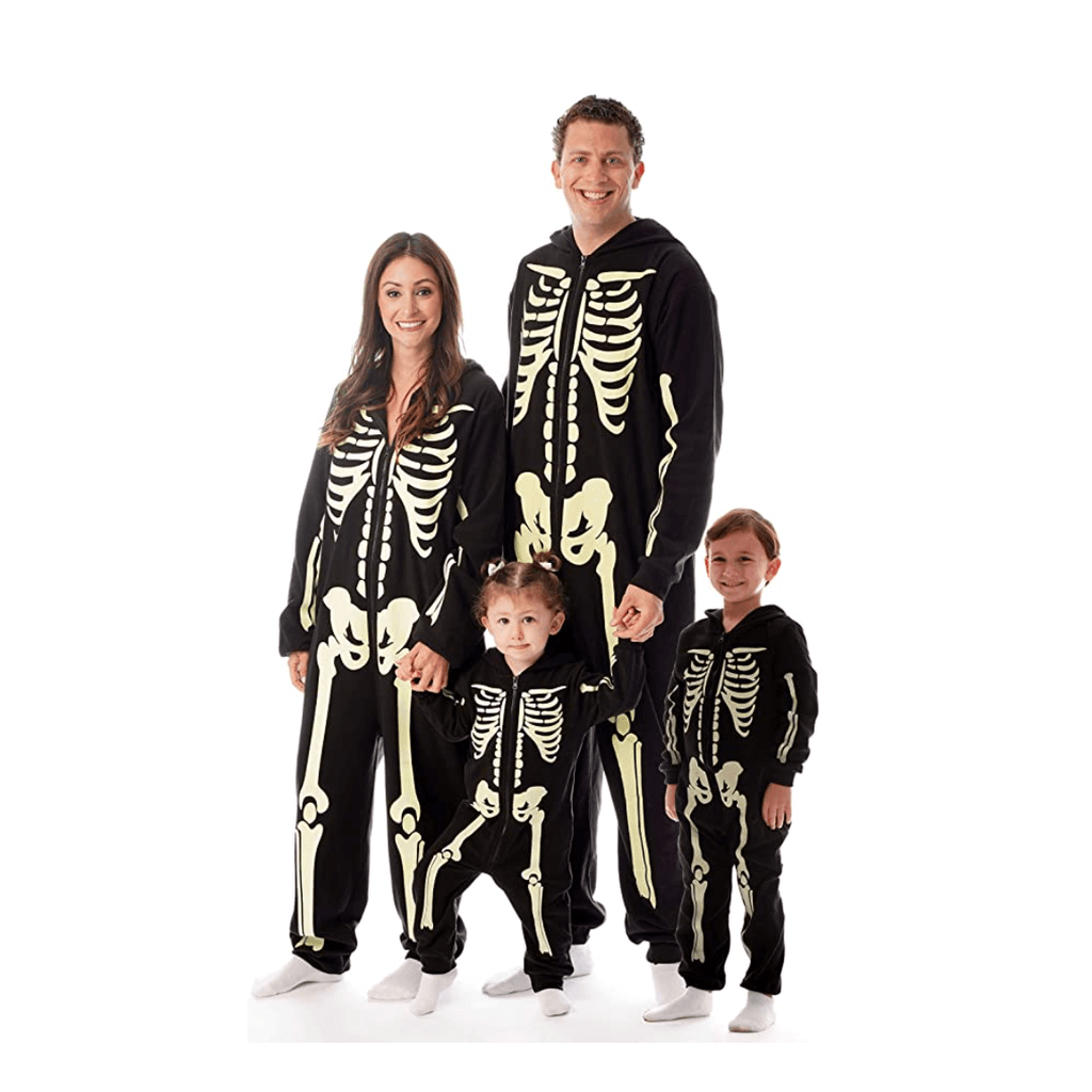 Glowing Skeleton Family