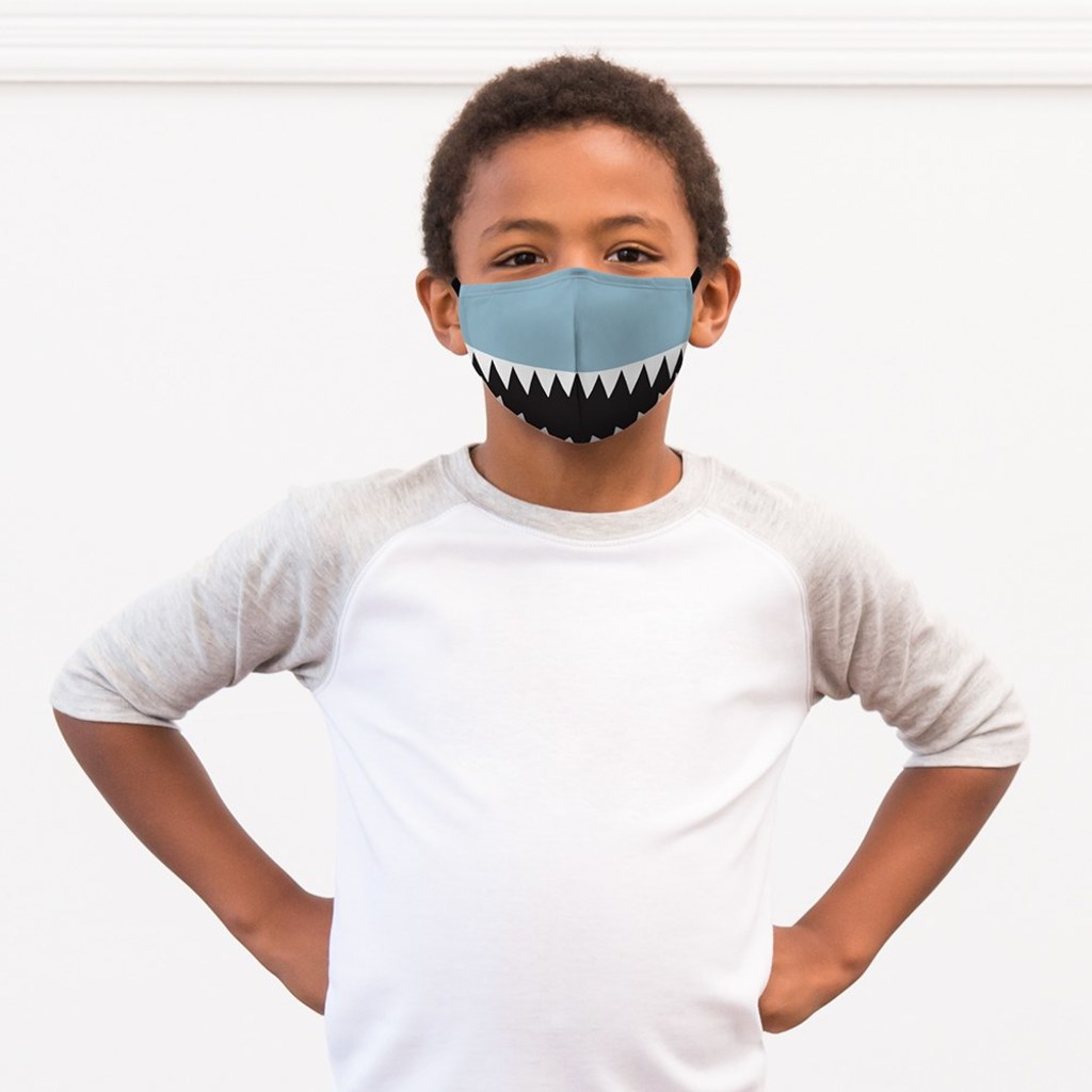 Shark Teeth Face Mask