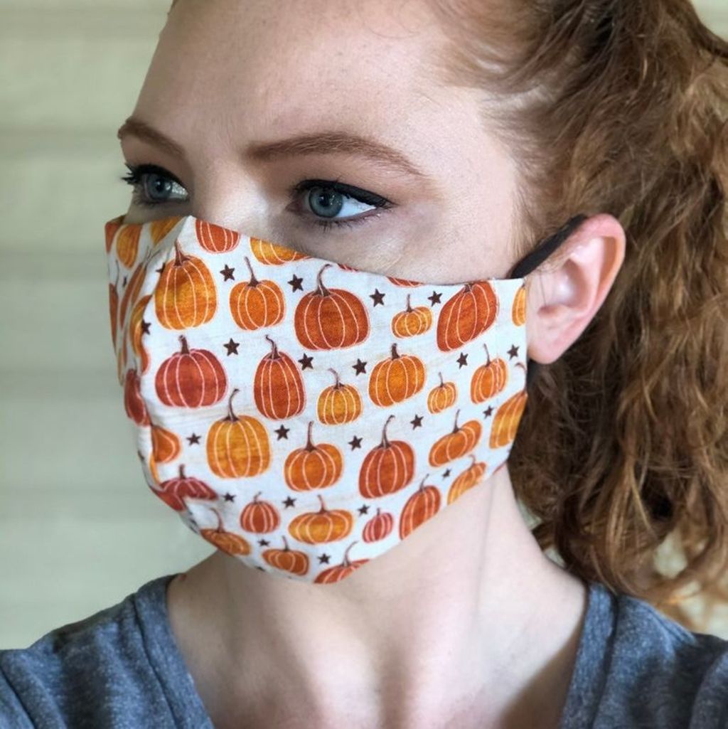 Pumpkins All-over Face Mask