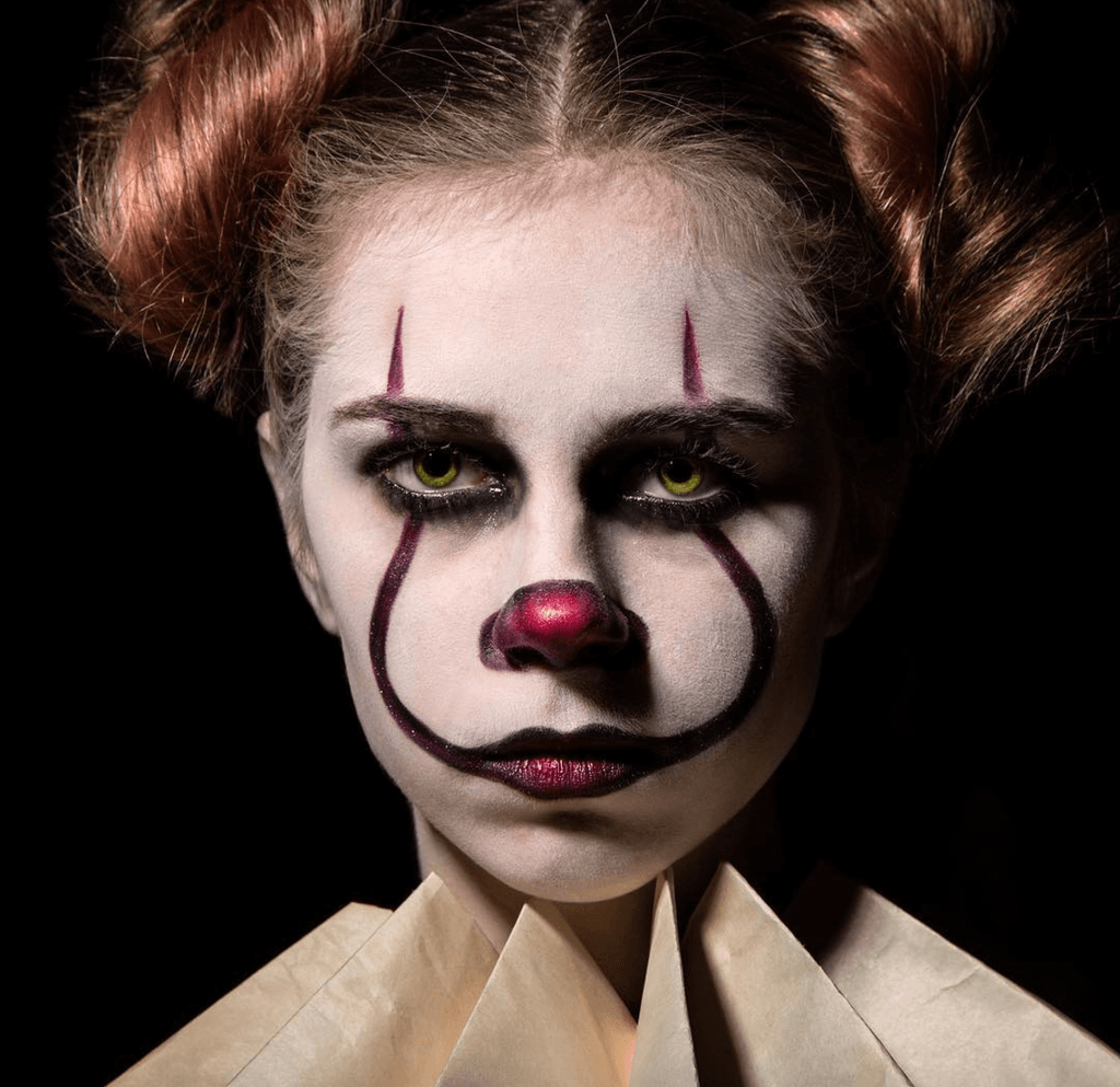 cute clown makeup 