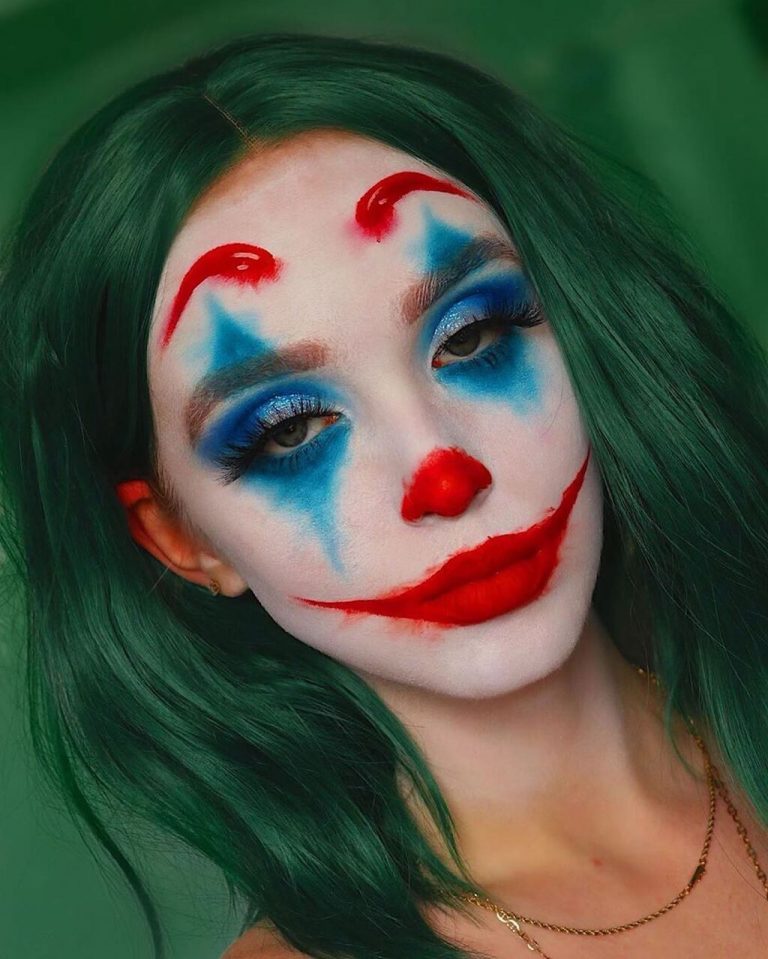 11 Best Creepy Clown Makeup Ideas For Halloween Costume 