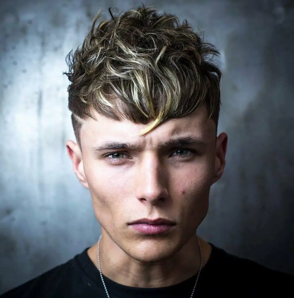 Fringes Punk Hairstyle Punk Hairstyles for guys