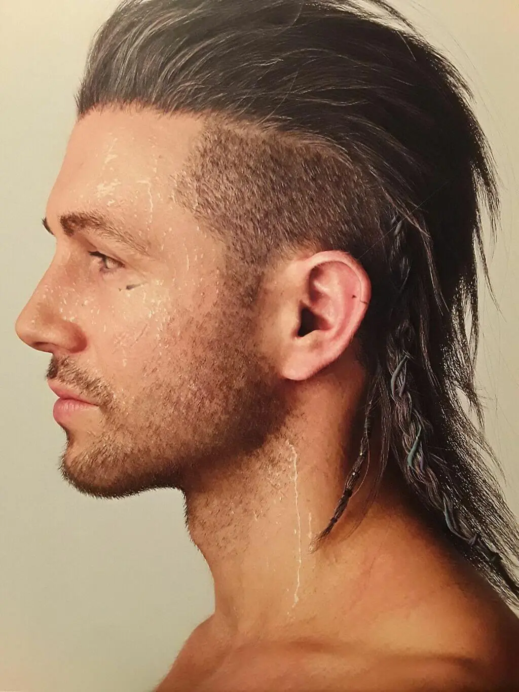 Long Punk Haircut with Undercut