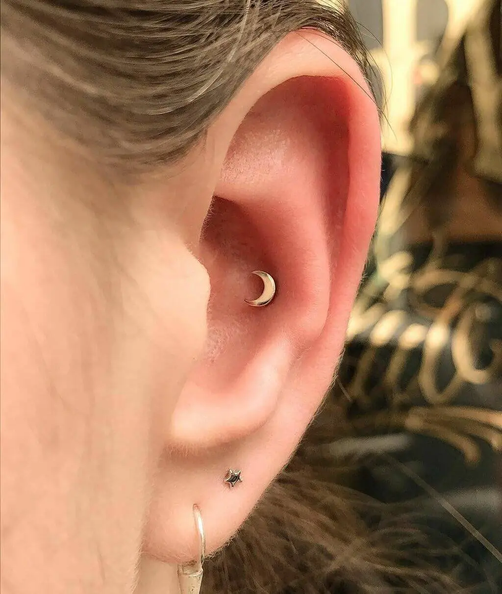 Conch Ear-Piercing