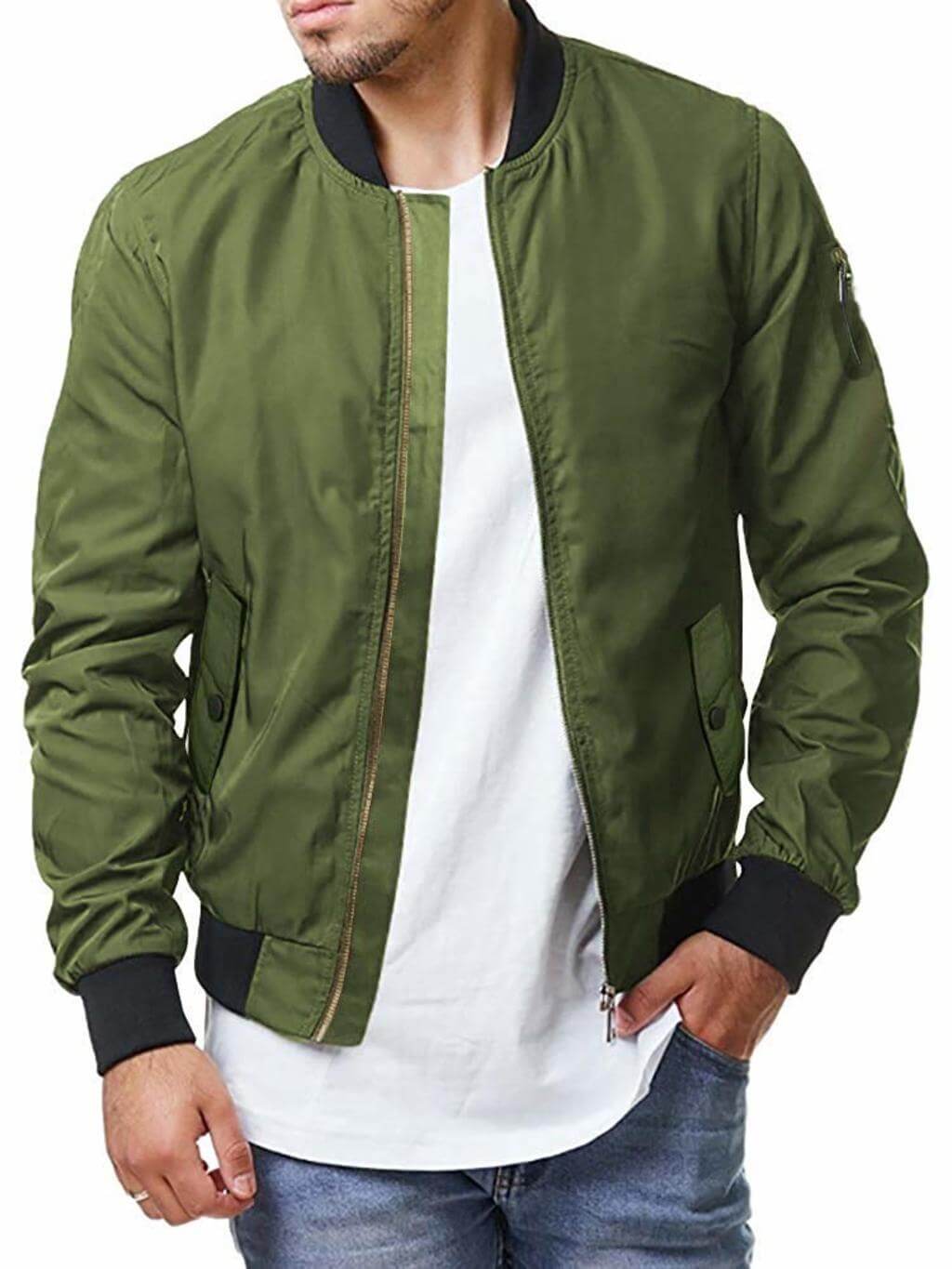 Get the Best and Stylish Bomber Jacket Men | Fashionterest – The Latest ...