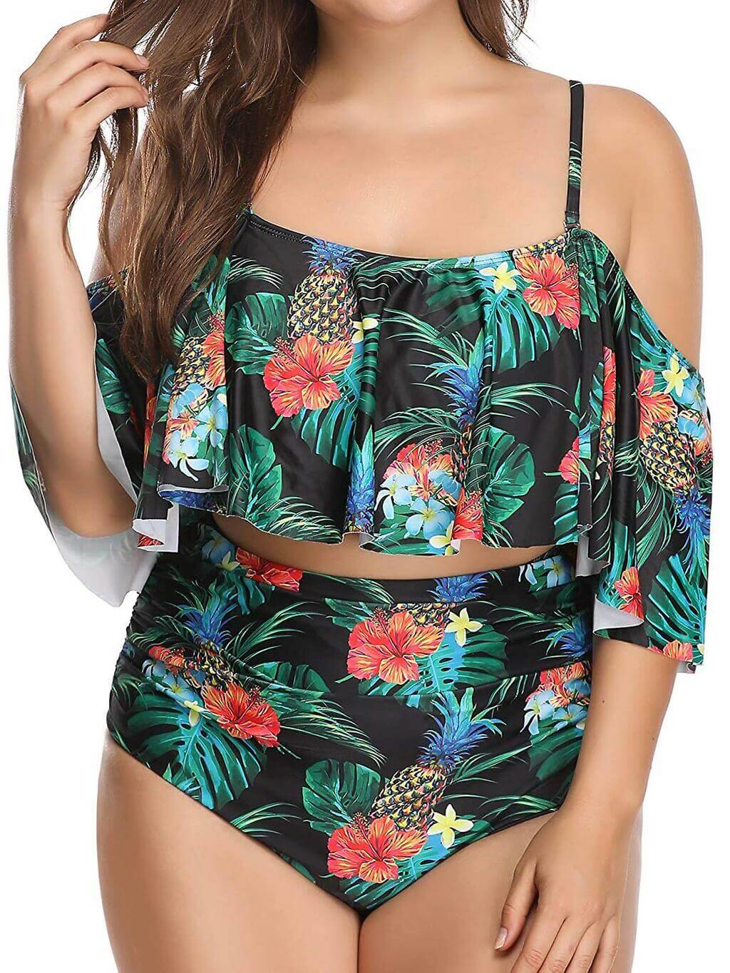 high waist bikini bottom