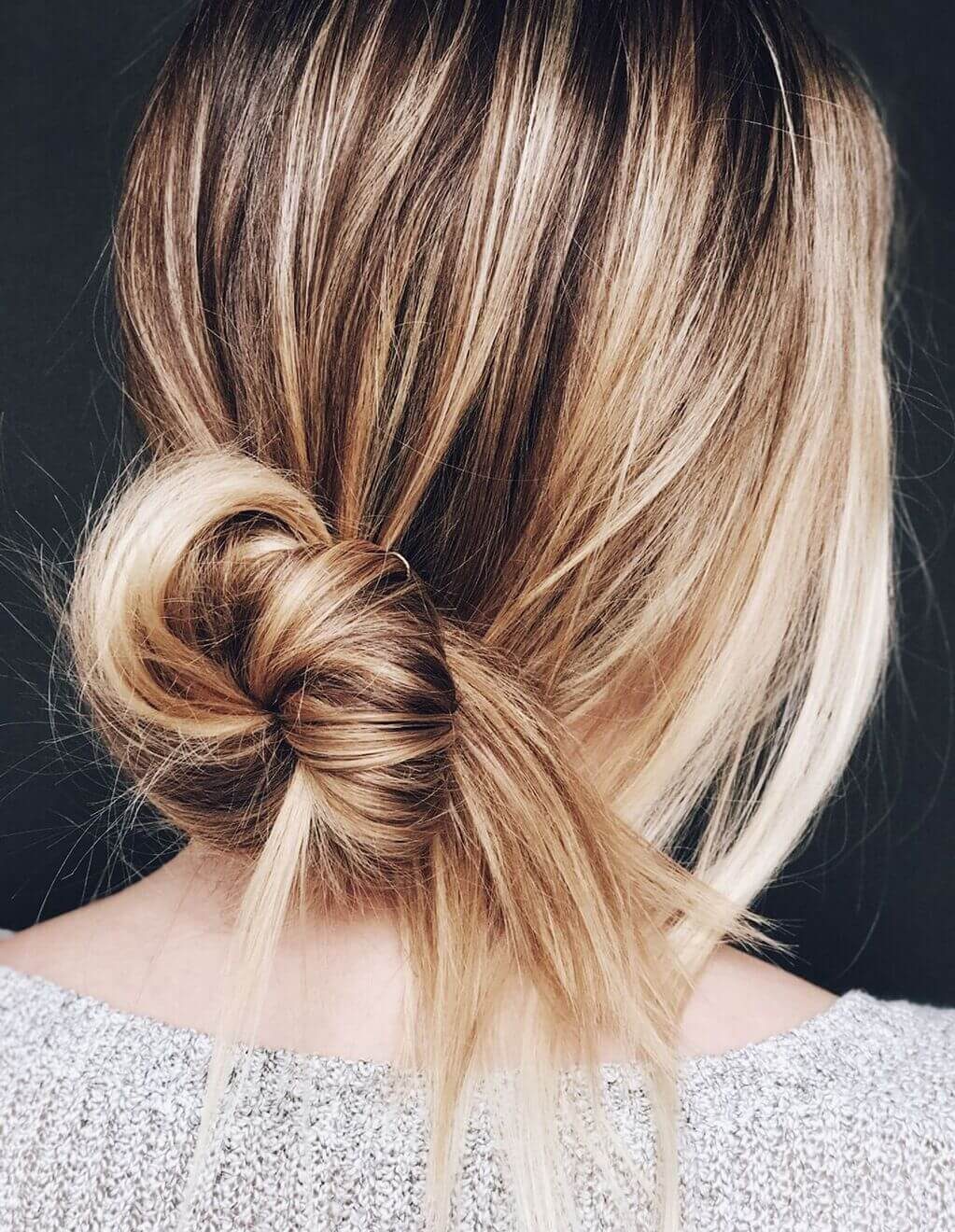 Low Bun Updo With Embellishment