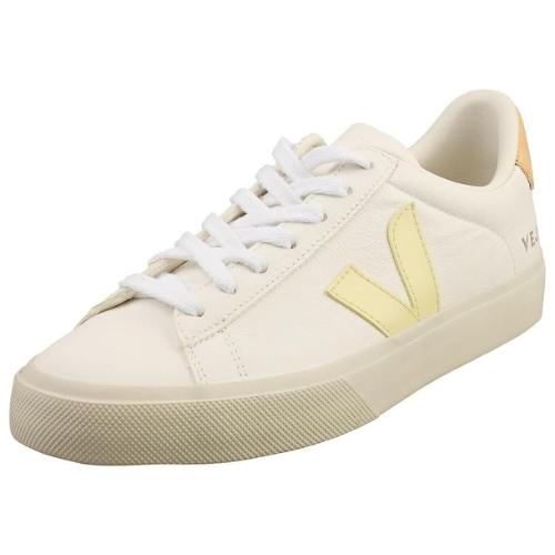 Veja Campo Chrome Free leather White Sneakers for Women
