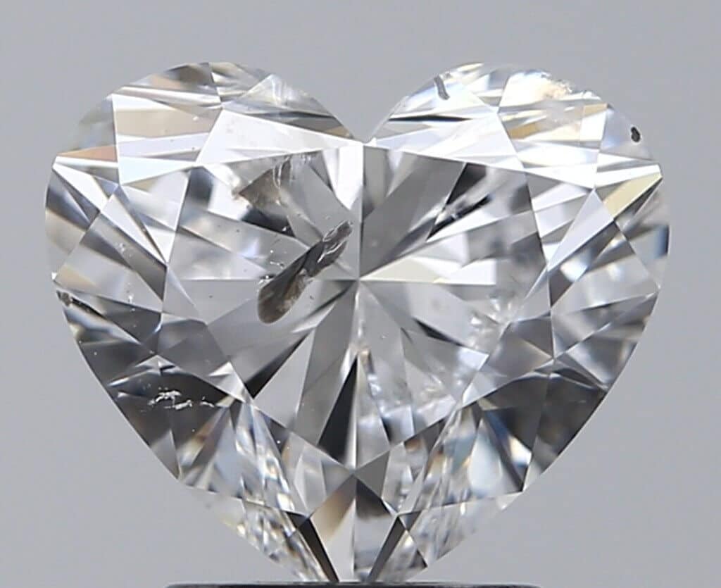 Heart Shaped Diamond Ring