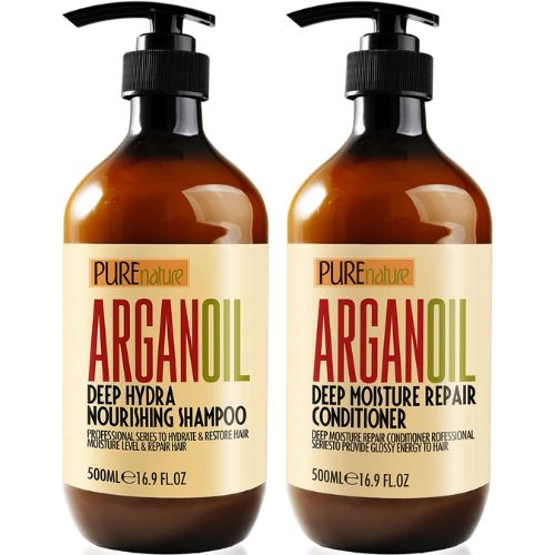 Pure Nature - Moroccan Argan Oil Shampoo and Conditioner