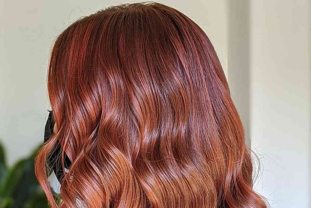 bronze rose Hair Color