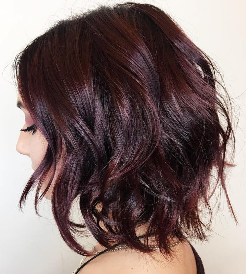 30+ Pretty Burgundy Hair Color Shades to Consider for 2023