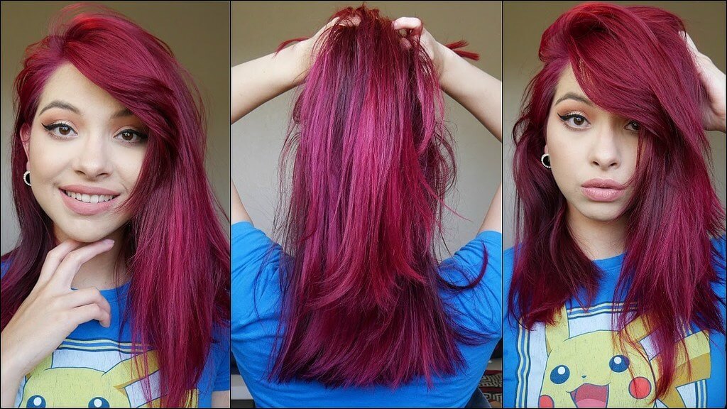 50 Shades of Burgundy Hair Color Trending in 2023  Dark burgundy hair  Hair color burgundy Wine hair color