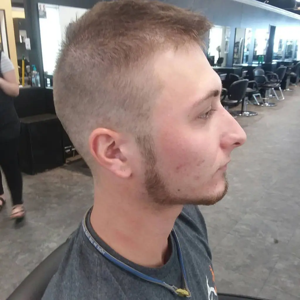 The Chinstrap Beard without Mustache