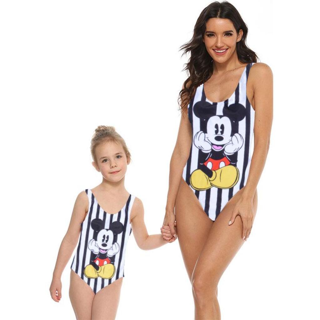 Mommy and Me Outfit Mickey Mouse Swimsuit