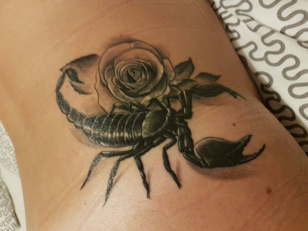 Scorpion Tattoo: sleeve tattoo ideas