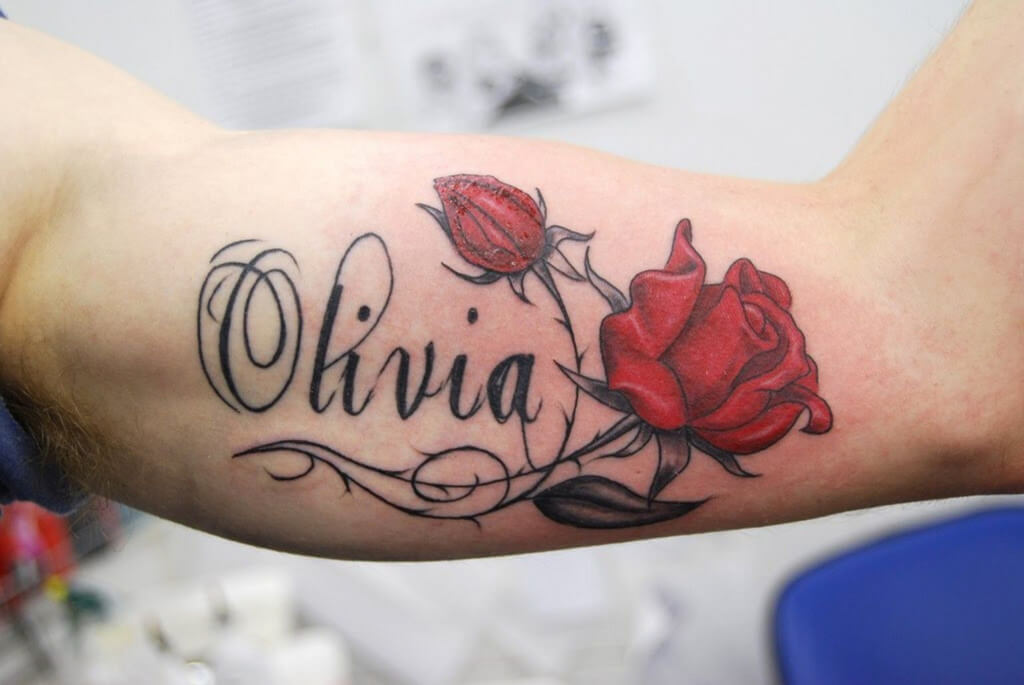 Name Tattoo: tattoo ideas for men