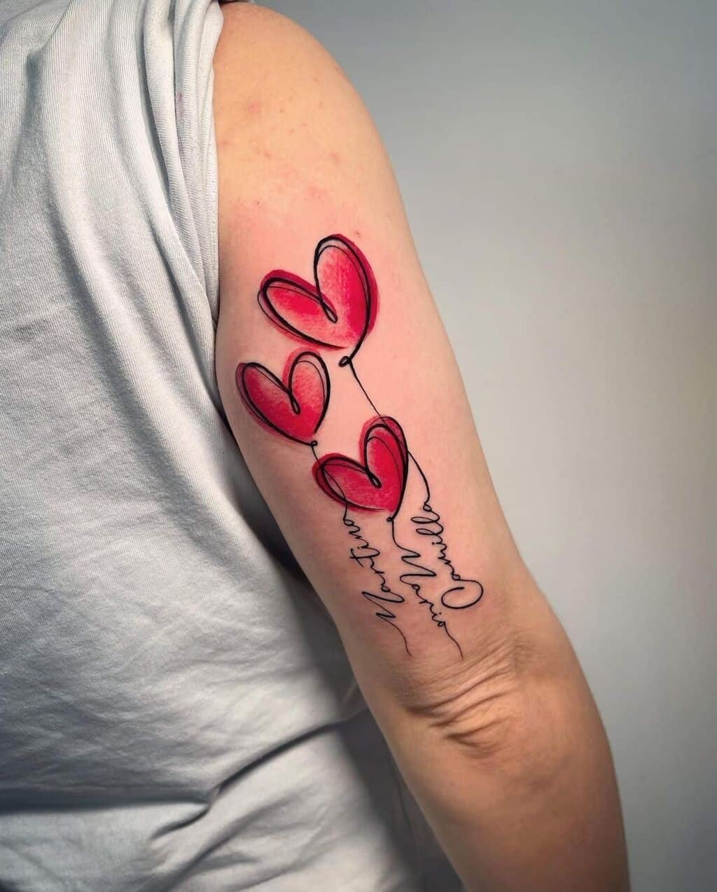 Heart Tattoo: american traditional tattoo