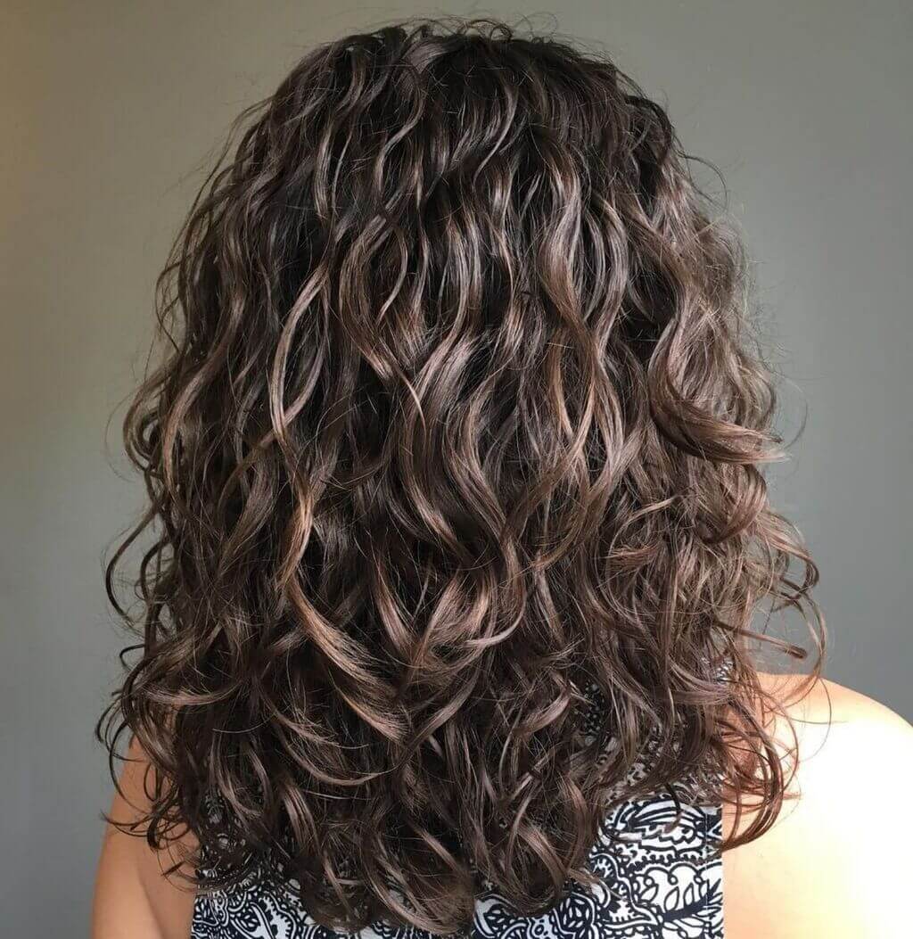 Wavy Perm Hair style