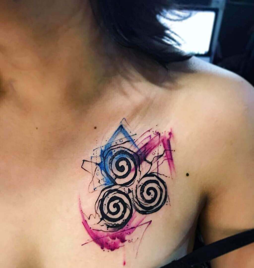 Celtic Breast Tattoos