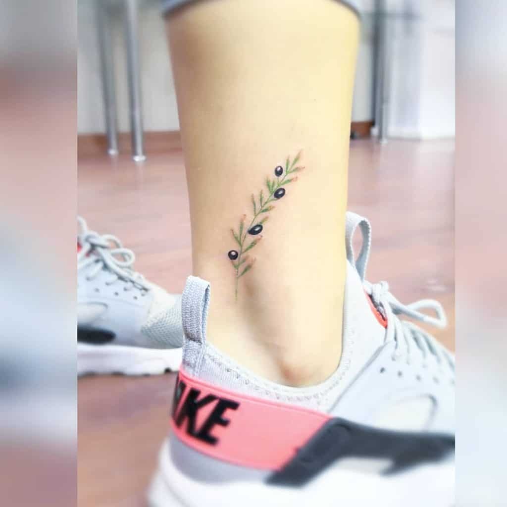 Olive Branch Tattoo Designs