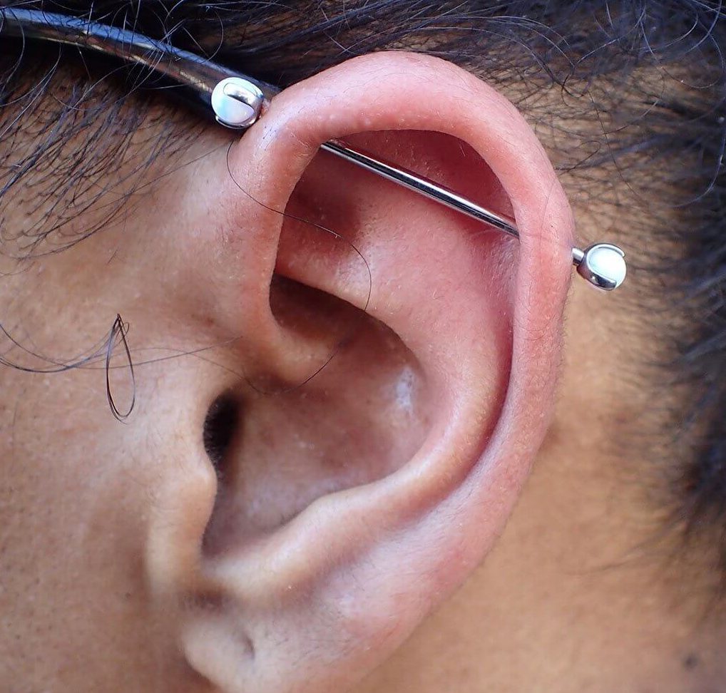 Aftercare Guidelines for Industrial Piercing