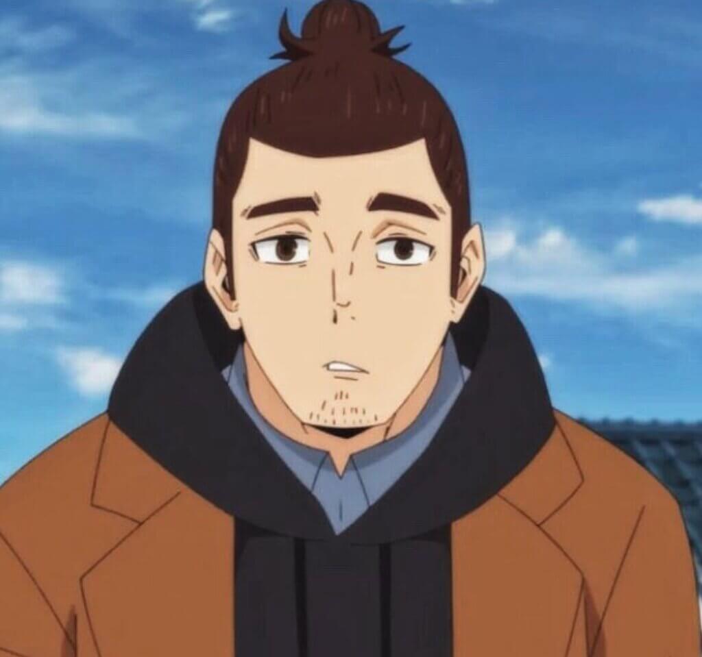 Asahi anime male hairstyle 