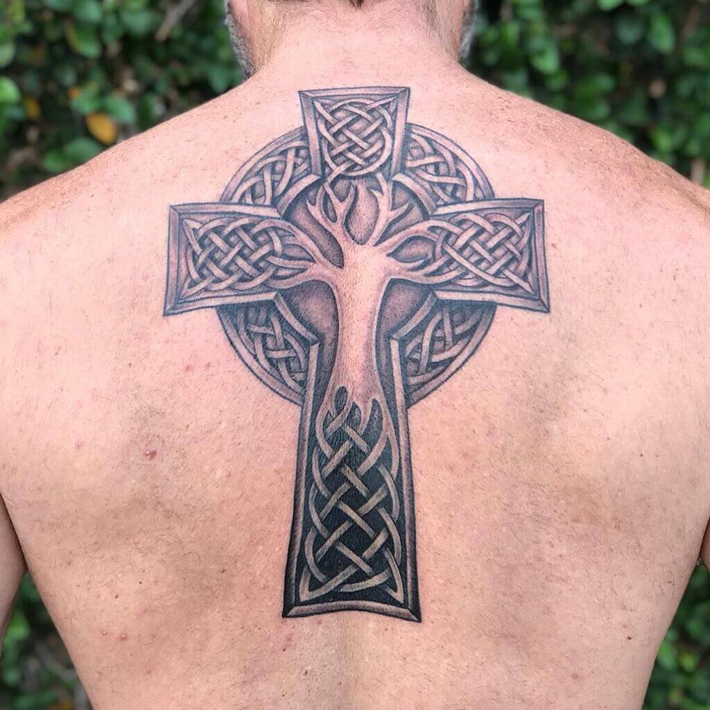 Celtic Cross Tattoos for Men
