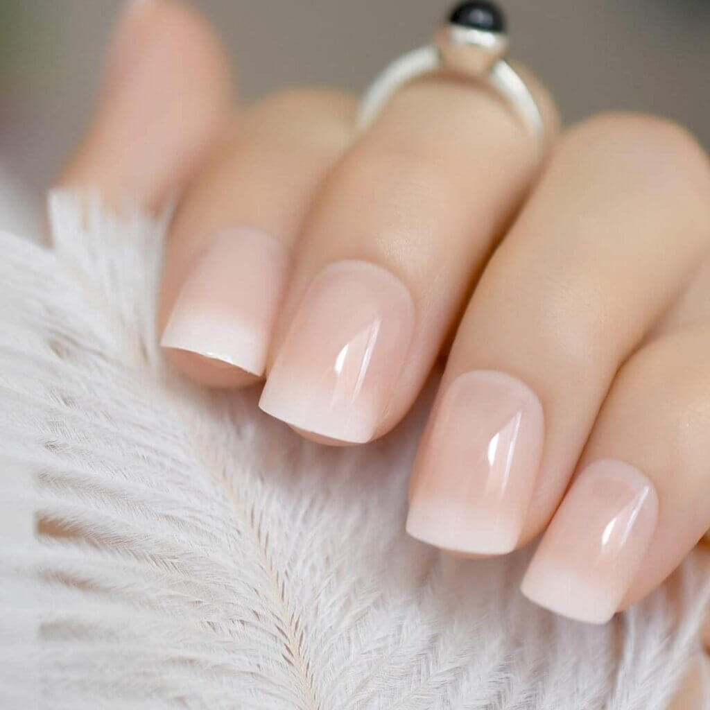 French Ombre Nails