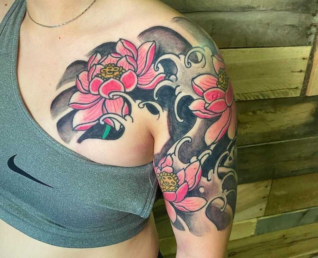 half sleeve tattoo women