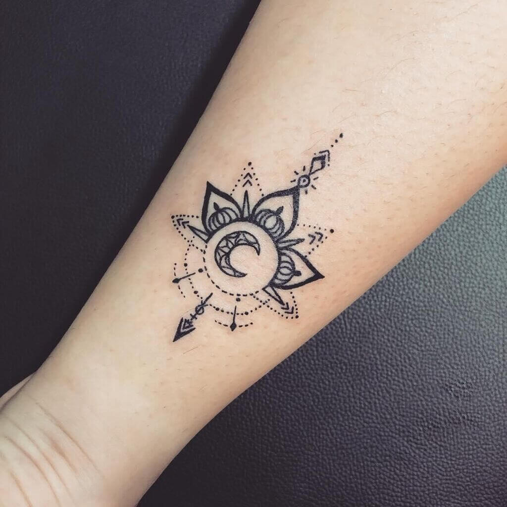 Tiny Mandala Tattoo