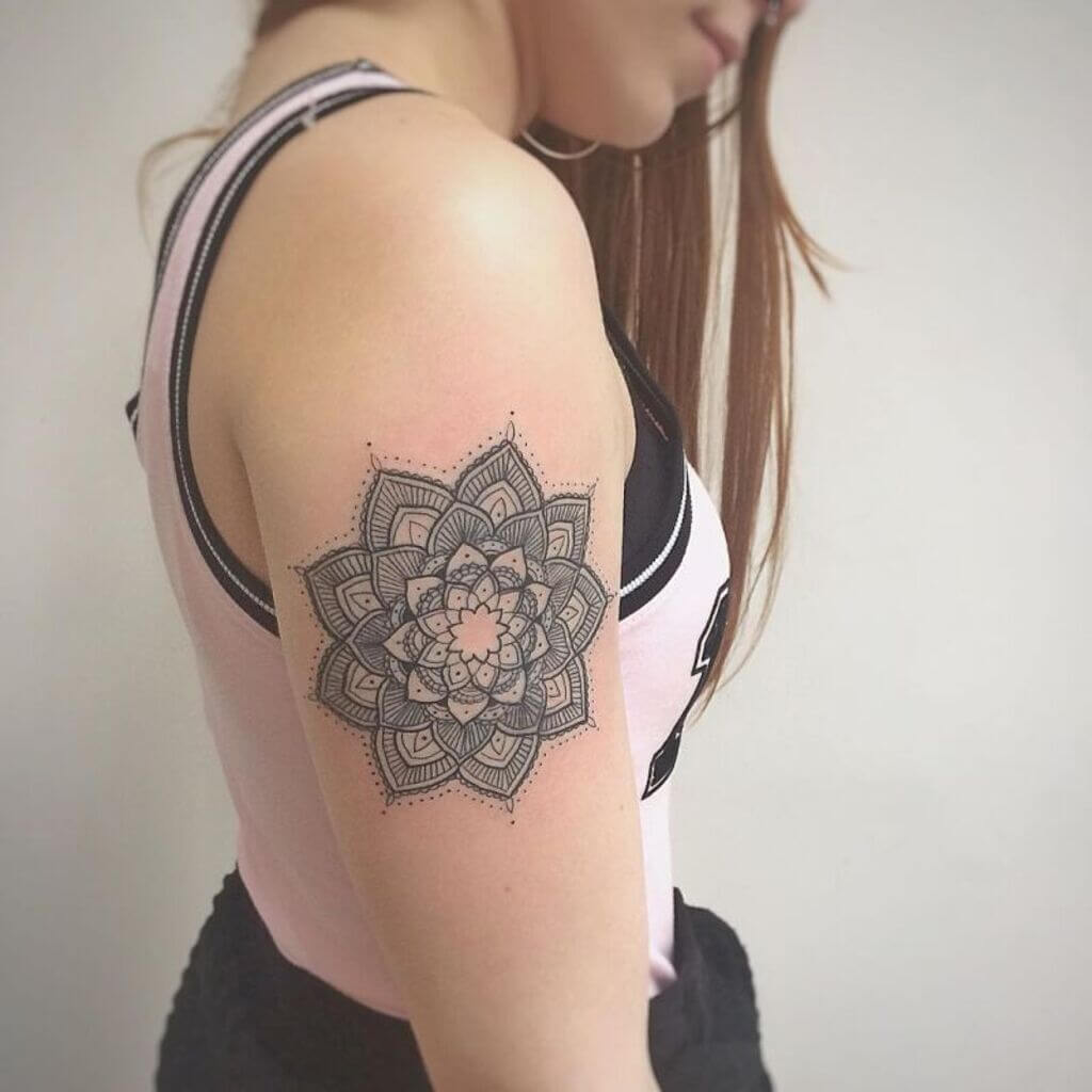 Simple Mandala Tattoo