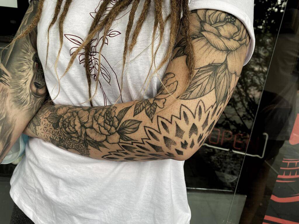 Sleeve Mandala Tattoo