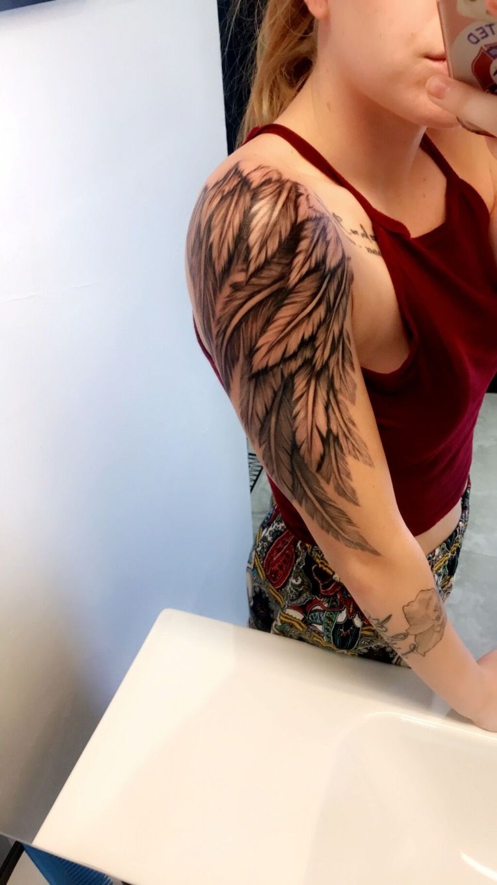 girly half sleeve tattoo ideas for females