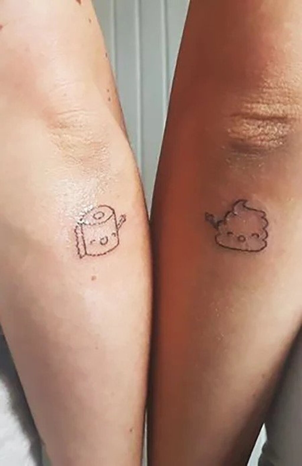 15 NonMatching Tattoo Ideas to Try with Your Best Friend