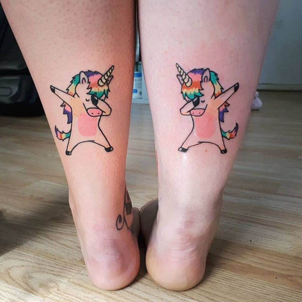 friendship tattoos for 2