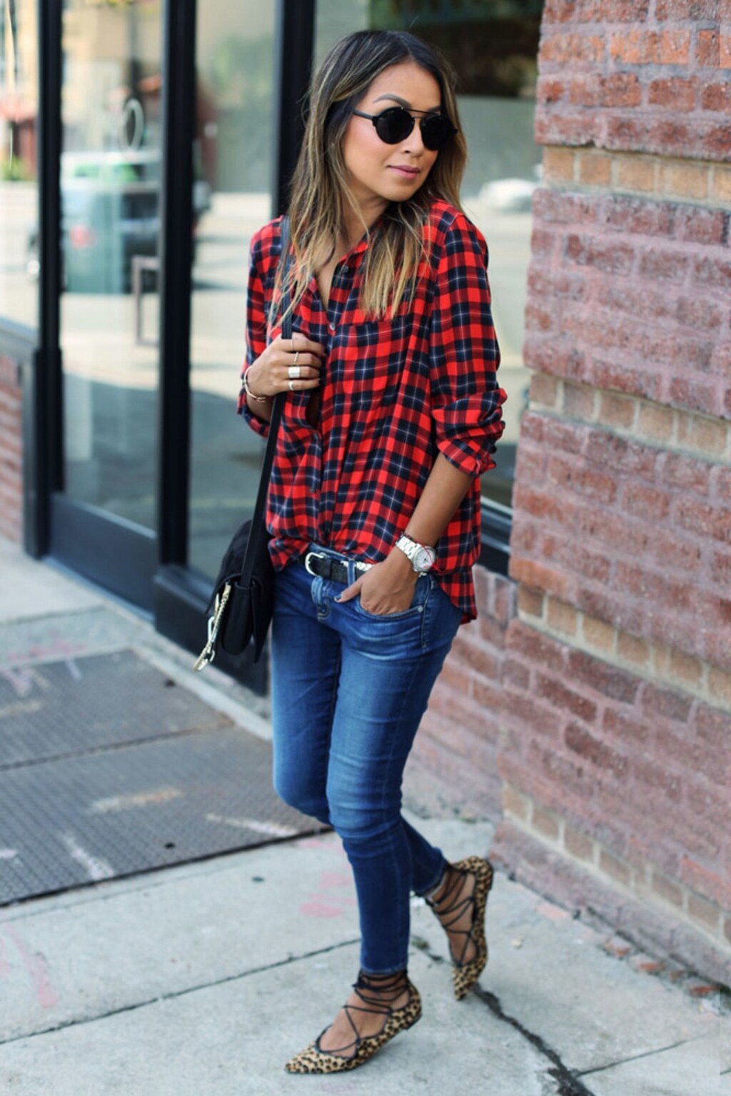 Plaid Button Down