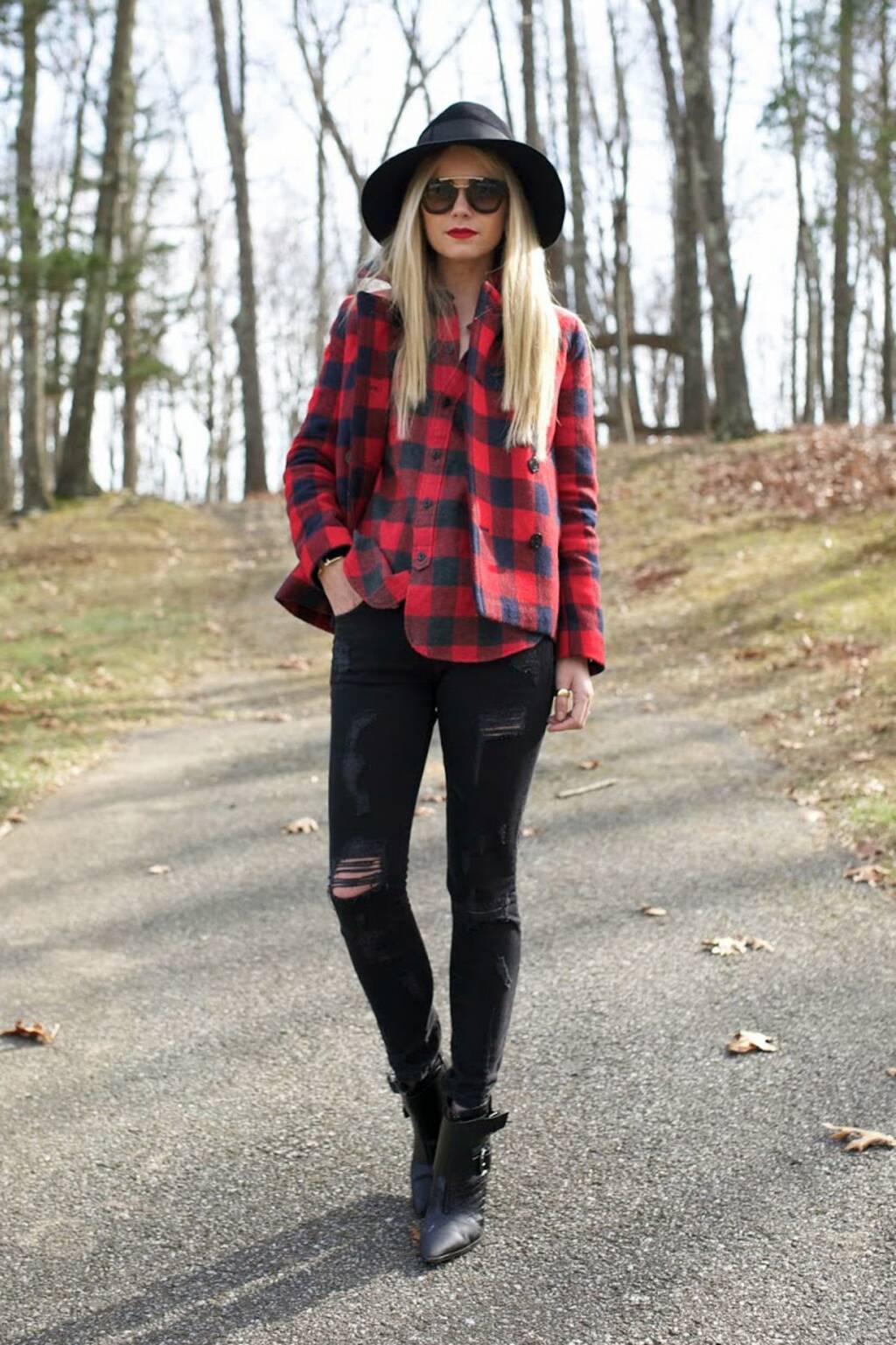 Plaid Button Down