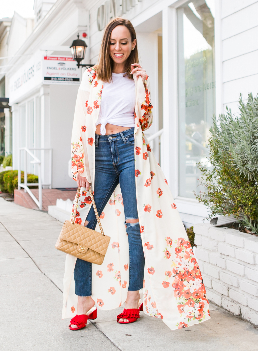 Summer Kimono With Jeans