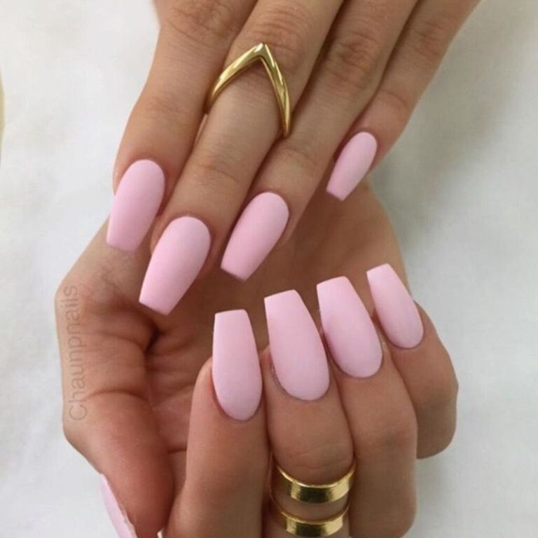 70+ Light Pink Nails Designs That You Have Never Seen Before