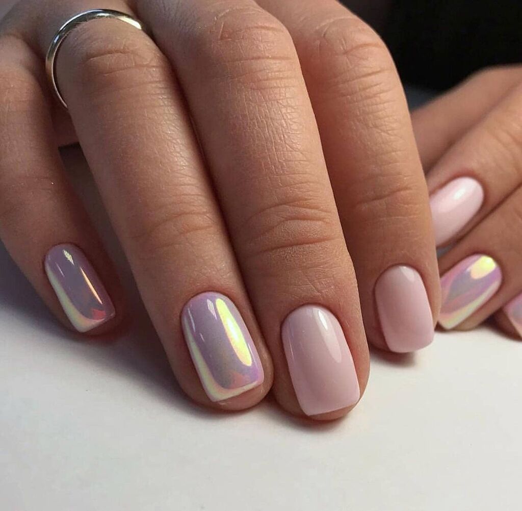 shades of pink nails