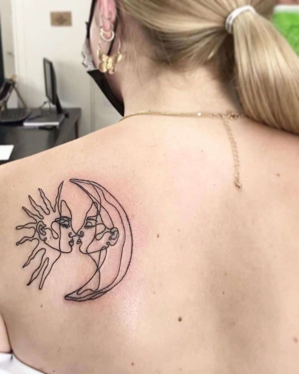 sun and the moon tattoo